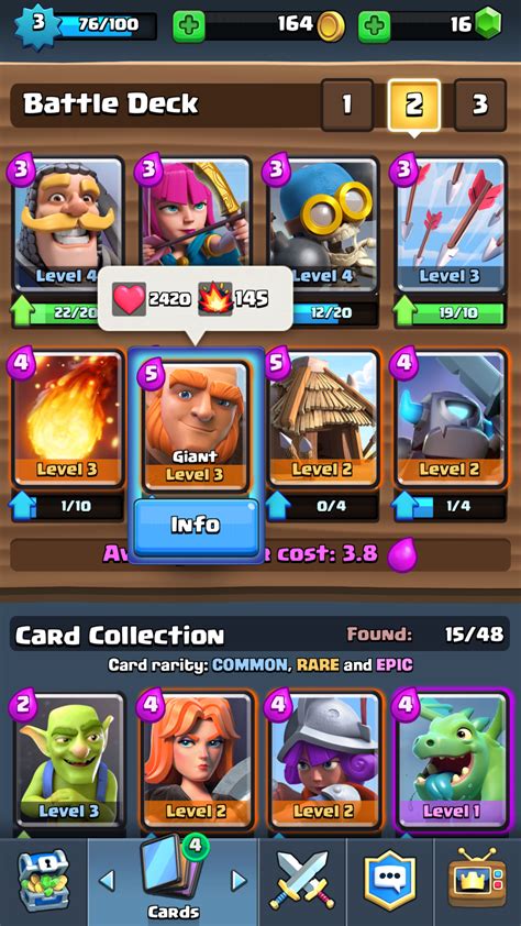 clash royale deck.